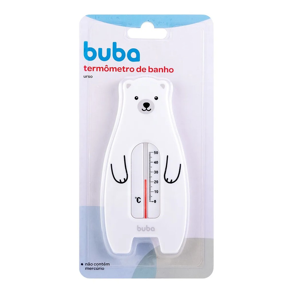 Termômetro Banheira Bebê Buba Temperatura Da Água Banho urso