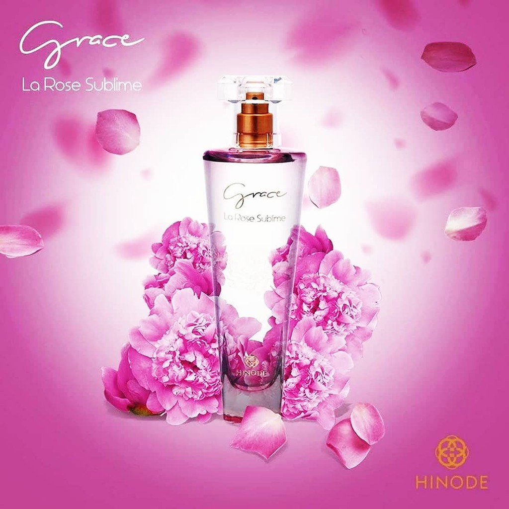 Perfume Grace La Rose Sublime 100ml Hinode Original | Shopee Brasil