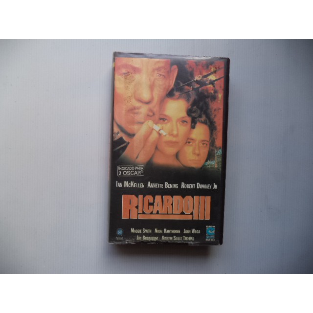 Fita Vhs Filme Ricardo lll Orig Legendado