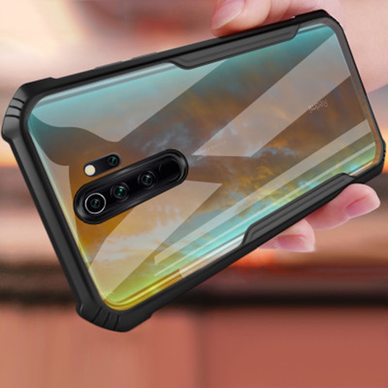 Xiaomi Redmi Nota 8 Pro 8T Caso Capa Protetora Airbag Pára-Choques 8 Capas Transparentes Casos em Oferta na Shopee