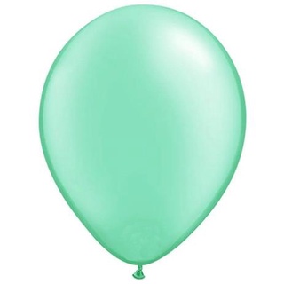 25 Balão Verde 9 Pol Bexiga Candy Color