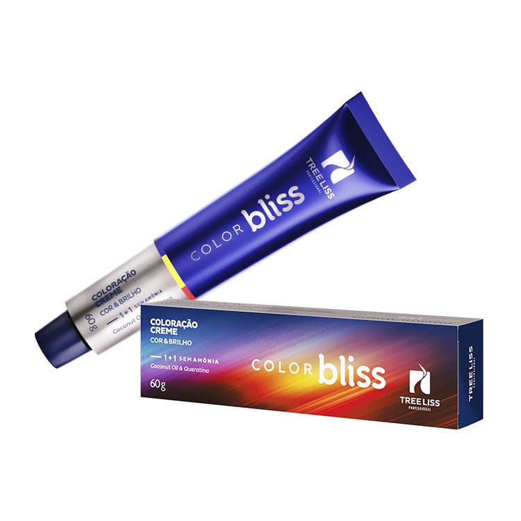Coloração Creme Color Bliss 60g - Tree Liss