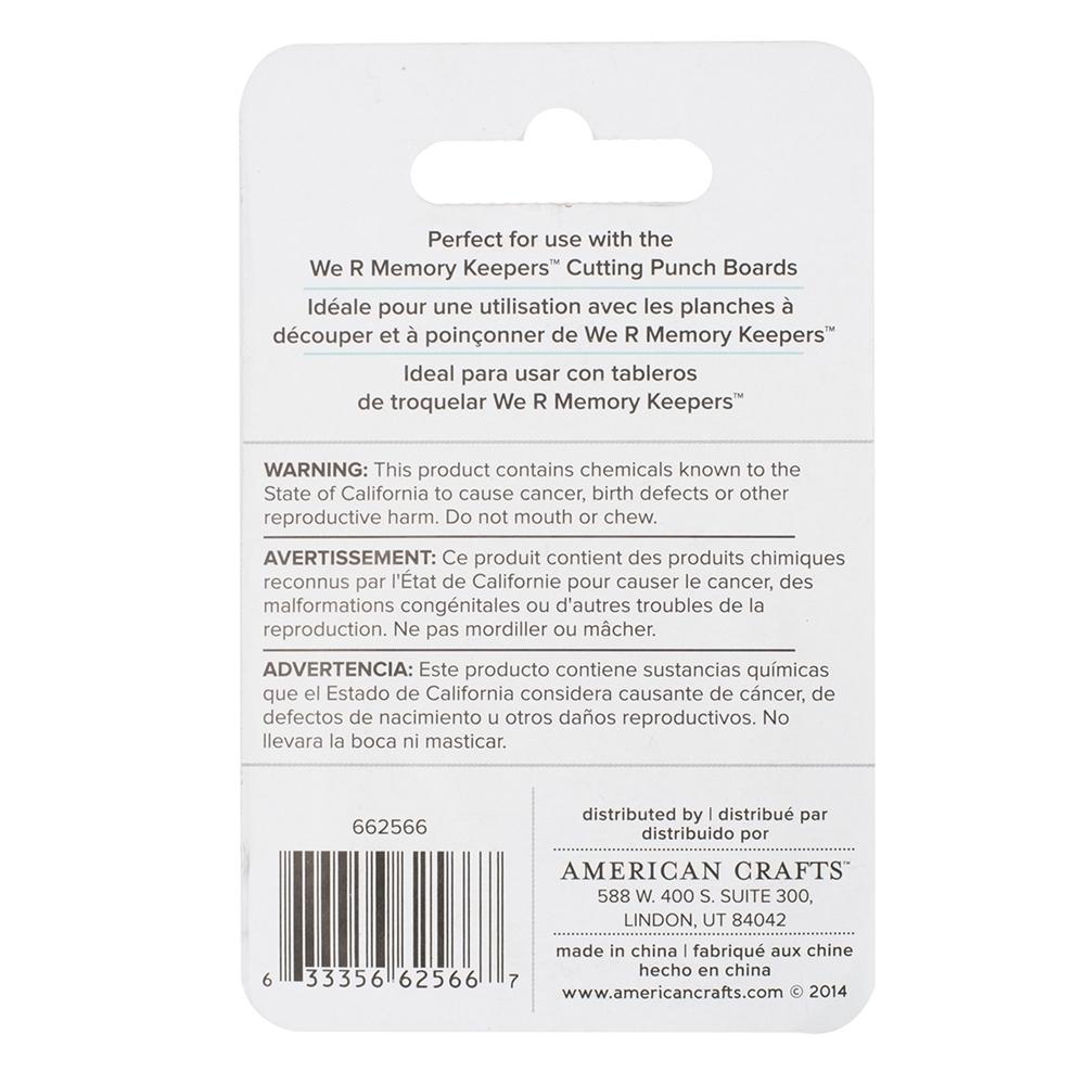 Refil de Lâmina para Bases Mini Alfabeto e Tags We R- 2 Unidades em Oferta na Shopee