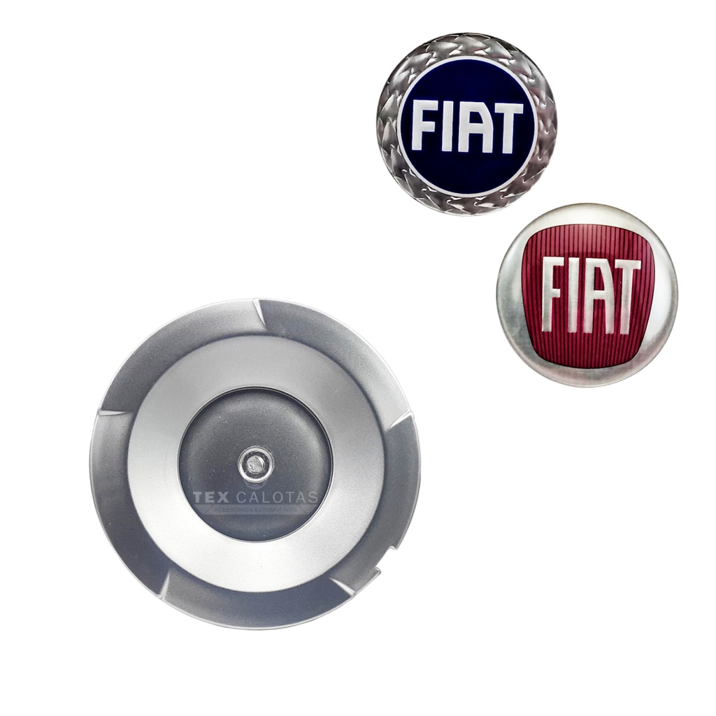 Calota Centro Fiat Stilo Abarth Roda Liga Leve Aro 14 15 17 (unidade)