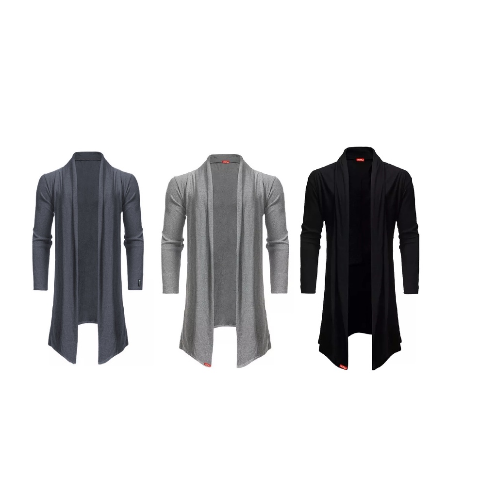 Blusa De Frio Cardigan Masculino Sobretudo Swag