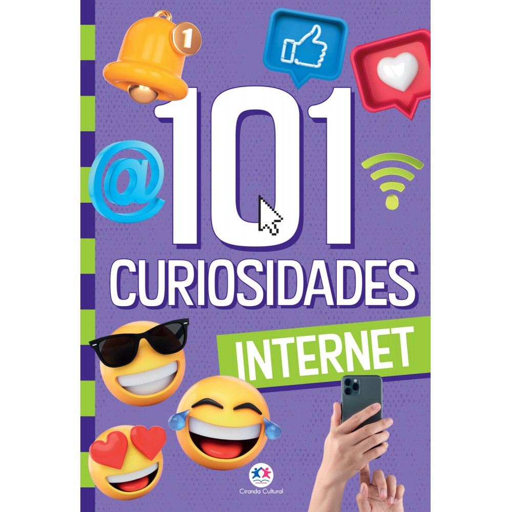 Livro - 101 curiosidades - Internet - Capa comum - Ciranda Cultural em Oferta na Shopee