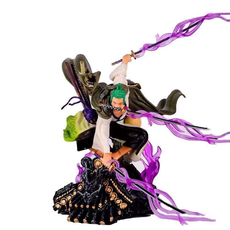 Boneco Roronoa Zoro Anime One Piece Action Figure Estatueta Colecionavel