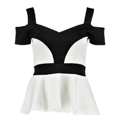 Blusa Feminina Peplum Plus Size S/renda Blusa Ciganinha G,XG,XXG