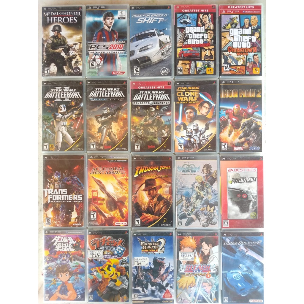 jogos psp em mídia física originais em bom estado playstation