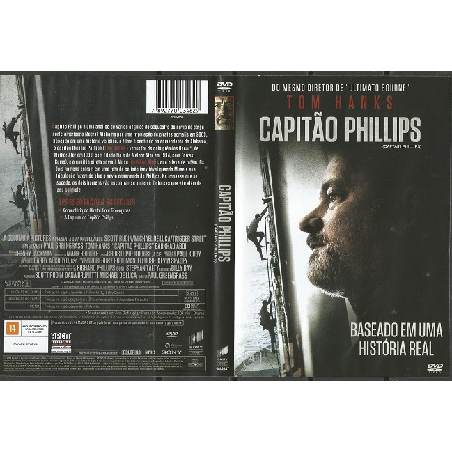 DVD Capitão Phillips (Captain Phillips)