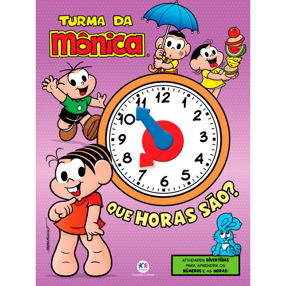 Livro - Turma da Mônica: Que horas são?
