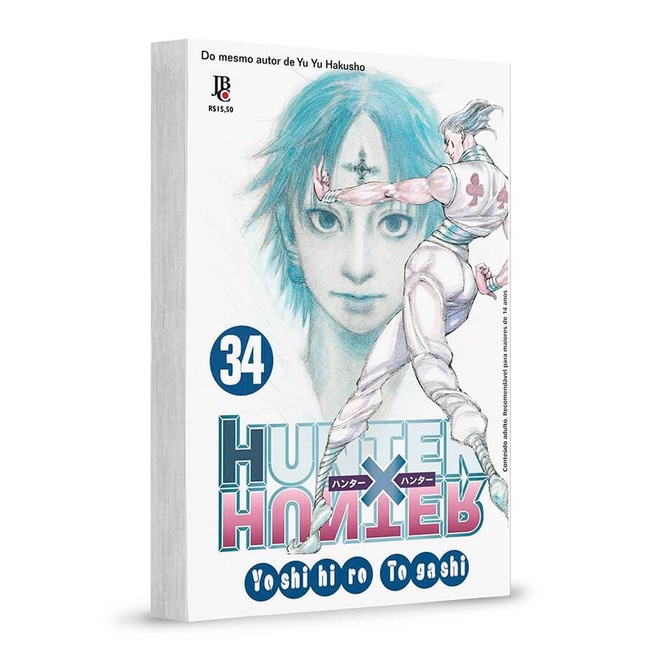 Mangá - Hunter X Hunter - 34 - Novo/Lacrado em Oferta na Shopee