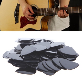 6 Palhetas Pretas p/ Guitarra Violão Ukulele Cavaco Baixo