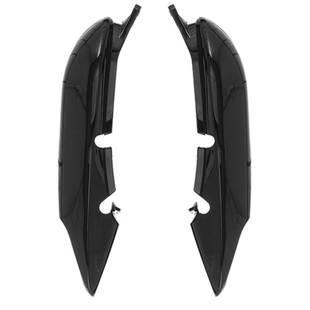 Carenagem Carcaça Para Moto Rabeta Kit 3 Peças Cromo Forte Modelo Original Preto Honda CG Fan 125 2009 2010 E 2011