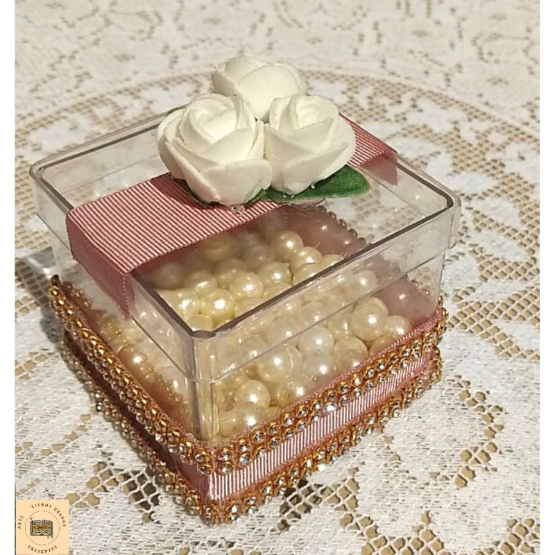 Caixinhas de lembrancinha personalizadas para casamento, aniversário - cores rosa,rosé,azul,marsala
