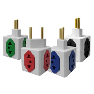 KIT Adaptadores Pino Cubo Rosa Benjamin 4saídas 10a