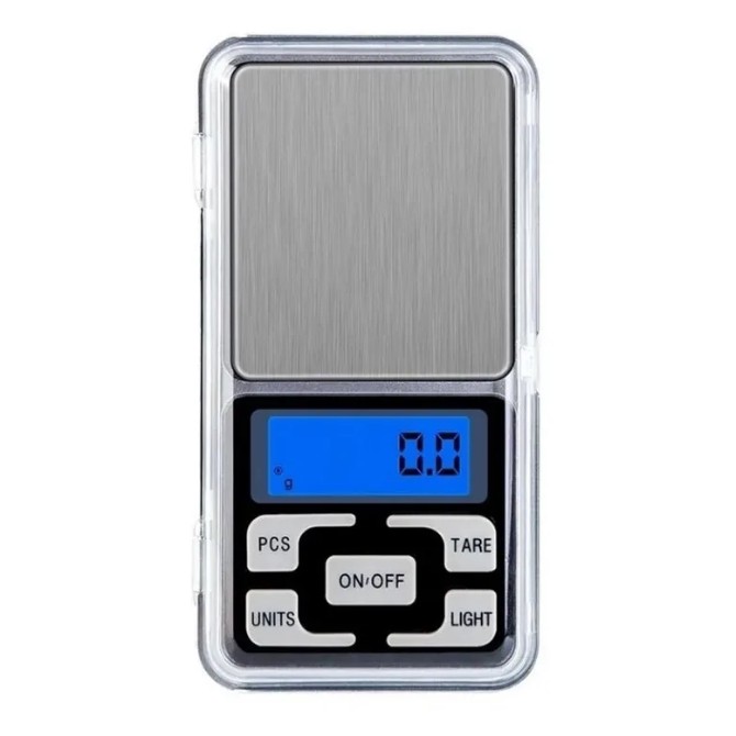 Mini Balança Digital Lcd Alta Precisão Portátil Com Bandeja
