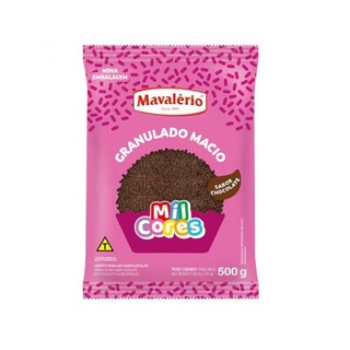 Granulado Confeito Chocolate Macio 500g - Mavalério