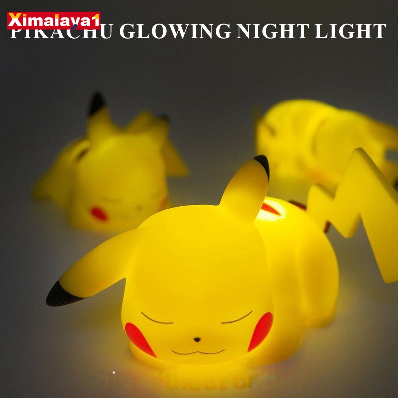 Pokémon Pikachu Luz noturna Brinquedos luminosos