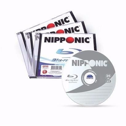 100 Blu-ray Bdr Nipponic/Emtec 6x no Sleeve