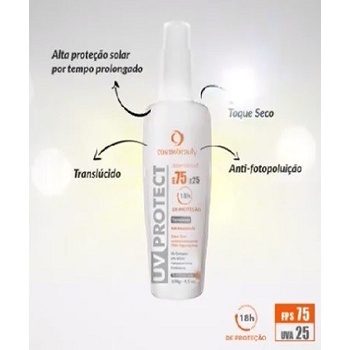 Cosmoblock Uv Protect Fps75 18h Cosmobeauty 100g  Uv Protect Fps75 18h