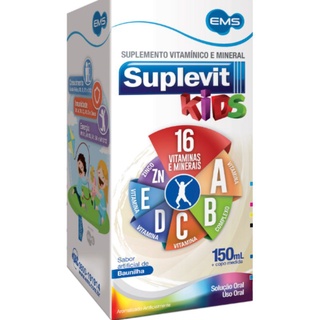 Suplevit Kids Vitamina Criança 16 Vitaminas Ems Crescimento - Envio 24h