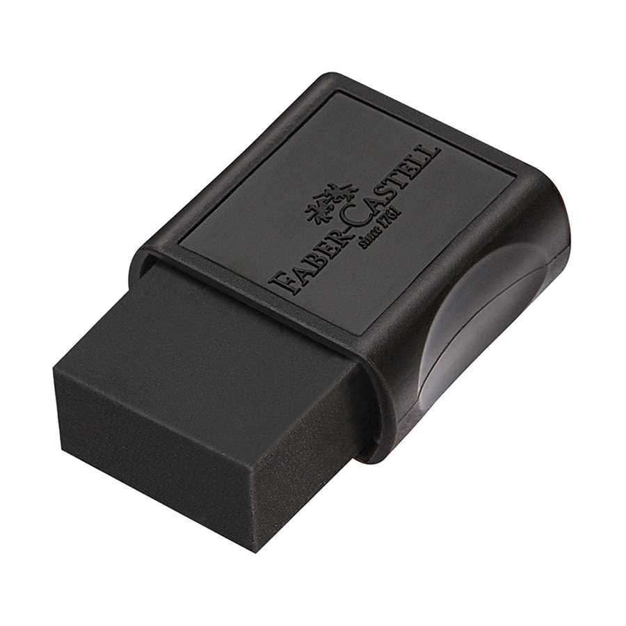Borracha Preta FABER CASTELL FC Max Black em Oferta na Shopee