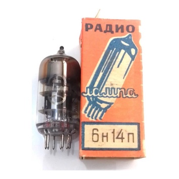 Valvula 6n14p =  Ecc84 = 6cw7 = 6l16 Reflector Nova