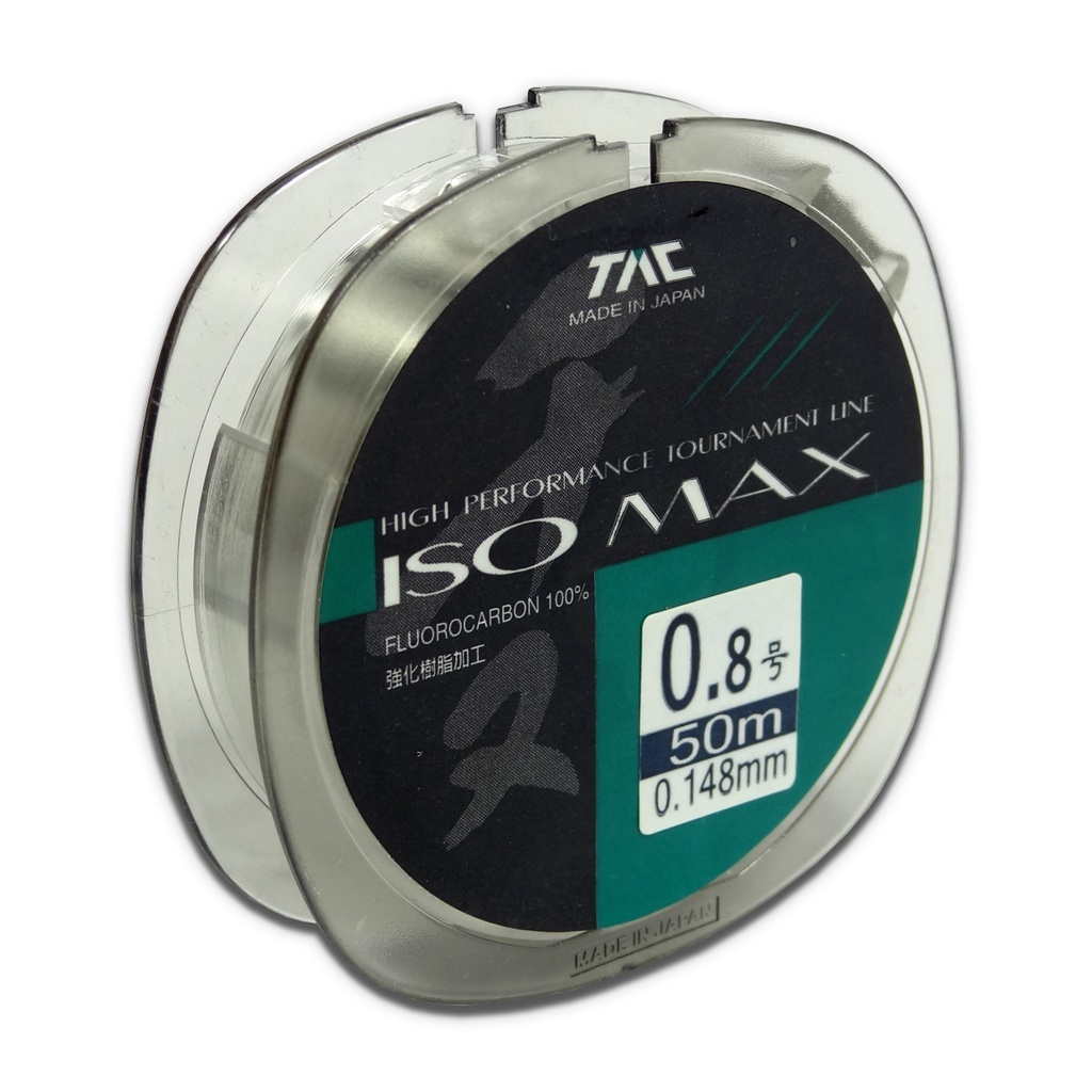 Linha de Pesca Líder Fluor Carbon Tac Iso Max 50m