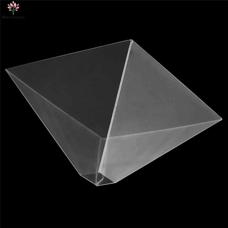 Projetor Holográfico 4d Imaging Pirâmide Triangular Para Celular /  Brinquedo | Shopee Brasil