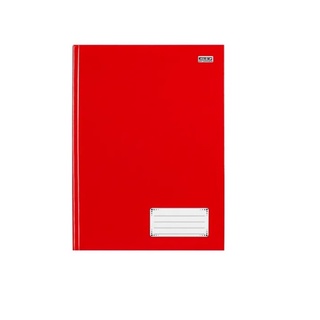 Caderno Brochura Grande Capa Dura Sem Arame 96 Folhas | Shopee Brasil