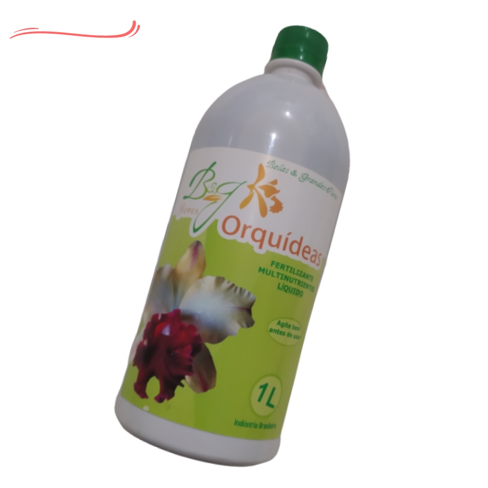 Adubo B&g Orquídeas - 1 Litro - Concentrado Completo | Shopee Brasil