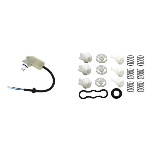 Kit Válvula Lavadora Jato Wap Ágil + Micro Do Bypass Tekna