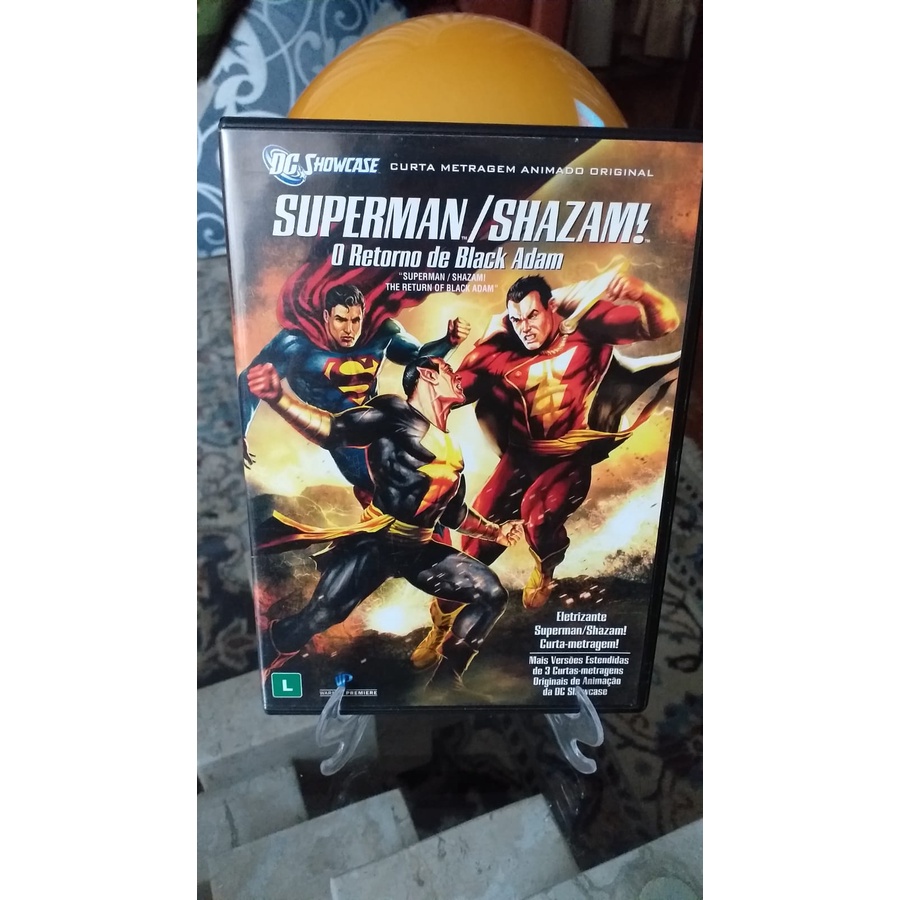 DVD SUPERMAN/SHAZAM O RETORNO DE BLACK ADAM