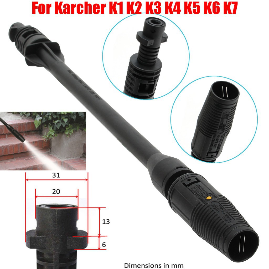 140 Bar Black Lance Nozzle For Karcher K1 K2 K3 K4 K5 K6 K7 Pressure Washer