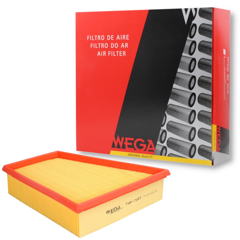 Filtro de ar do Motor VW Cross Fox Gol G5 G6 Polo Saveiro Space Fox Voyage Fox – WEGA FAP-7007 em Oferta na Shopee