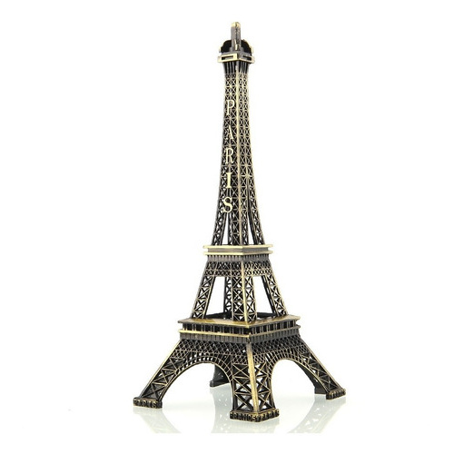 Miniatura  De Bronze  Torre Eifel Em 25 Centimetros
