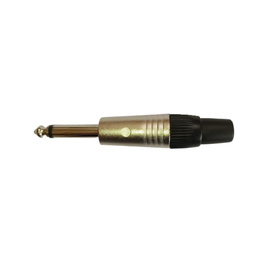 Plug P10 Mono Profissional Metal Niquel COM Ponta Cobre P08NC-NC1 64.1.541 MXT