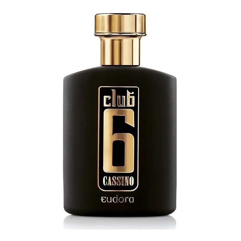 Club 6 Cassino Masculino 95 Ml - Deo-colônia Eudora