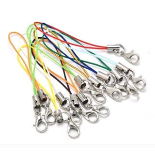 Fio De Corda Com Fecho Para Celular Colorido - 5cm - 10 pçs em Oferta na Shopee