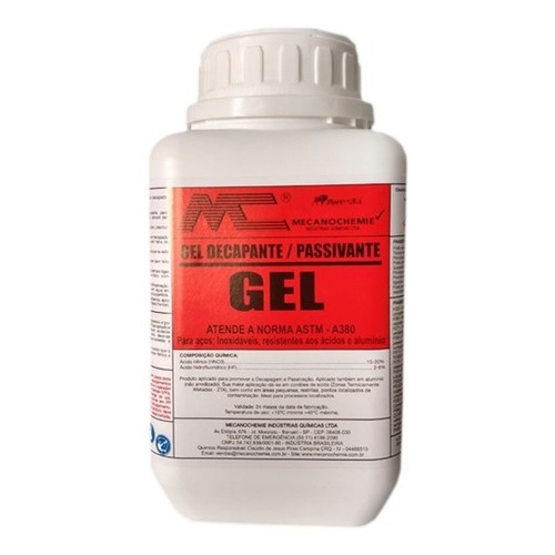 Gel Decapante 1,250 Kg   A380  Limpa Inox Avesta