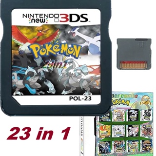Nintendo DS 3DS 2DS NDSI NDSL NDS Lite Pokemon Consoles 23/208/468/482/486/488/500/502/520 Em 1 Cartucho De Cartão De Jogo em Oferta na Shopee