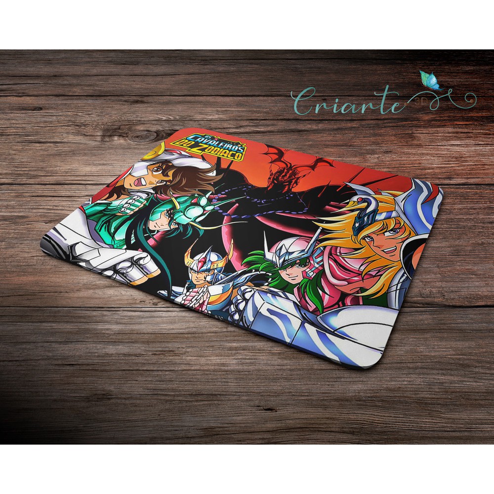 Mouse Pad Os Cavaleiros do Zodíaco #04