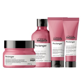 Kit Pro Longer Shampoo, Cond, Máscara e Leave-in - L