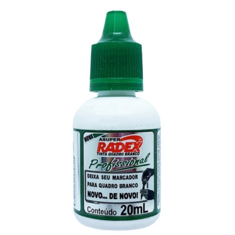 Tinta para Marcador de Quadro Branco Radex 20ml Verde