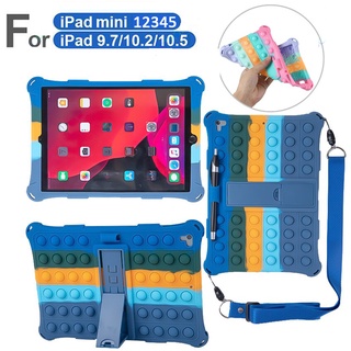 Capa De Silicone Flexível Bolha Para Ipad 10.2 9th 2021 8th 7th 9.7 Pro 11 2021 Mini 1 2 3 4 5 Capa De Silicone Macio em Oferta na Shopee