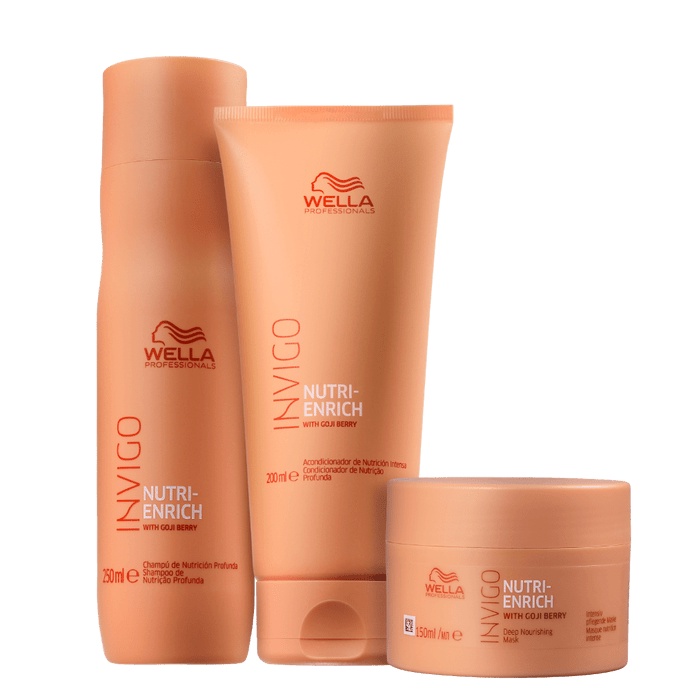 INVIGO NUTRI-ENRICH TRIO (3 PRODUTOS) - KIT WELLA PROFESSIONALS