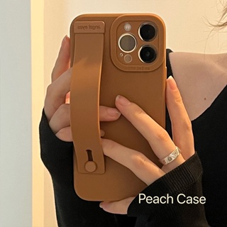 Alça De Pulso Sólida Kickstand Caso Macio Para IPhone 12 13 15 16 Pro Max 13 MiNi X XR Xs 7 8 Plus SE 20 Lente Capa Prot em Oferta na Shopee