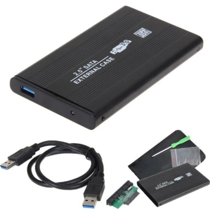 Case gaveta hd sata externo 2 5 notebook usb 3 0 escorrega o pre o