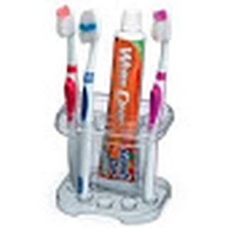 Suportes Porta Escovas De Dente Para 5 escovas e 1 Creme Dental